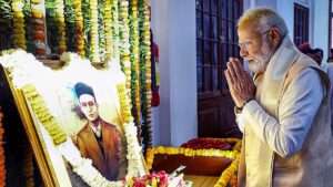PM Modi Pays Tribute to Veer Savarkar